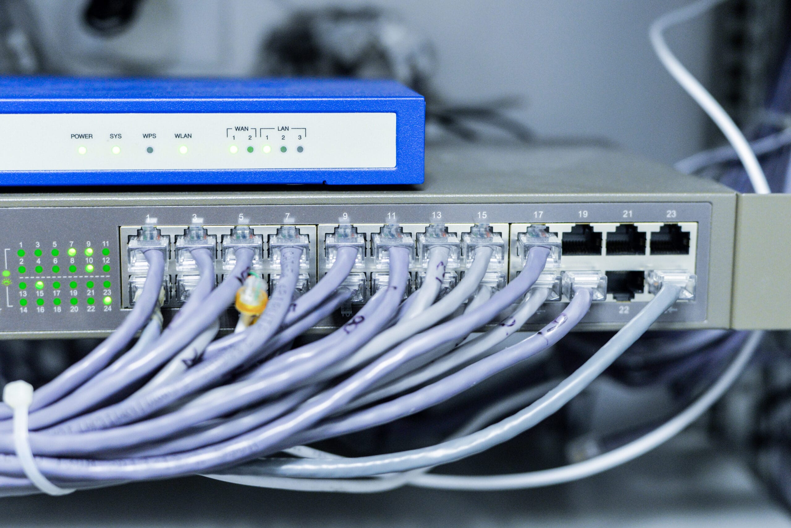 Terminate Switch Router Netword switch and router – 3 Way Protocol